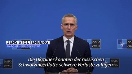 Nato-Chef: „Schwere Verluste” für Russlands Schwarzmeerflotte