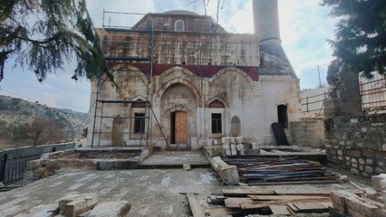 Tarihi Kurşunlu Cami restore ediliyor