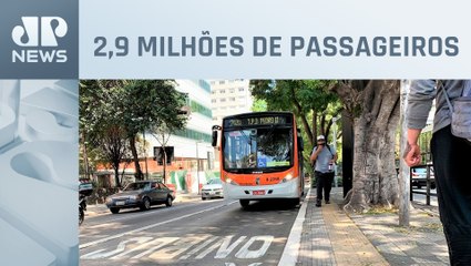 Tarifa zero no domingo de Carnaval transporta 58% de passageiros a mais em relação a 2023