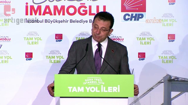 Ekrem İmamoğlu'ndan 'Kanal İstanbul' kararı sonrası Murat Kurum'a gönderme