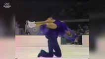 Resurfaced clip shows Torvil and Dean’s gold medal-winning performance at 1984 Winter Olympics