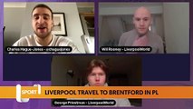 Liverpool travel to Brentford in the Premier League