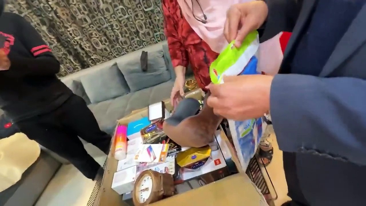 Surprising My Mother With A Mystery Box