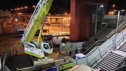 KRAKÓW DEMONTAŻ SCHODÓW PRZY MDA