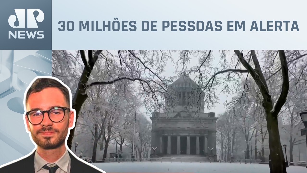 Nordeste dos Estados Unidos enfrenta forte nevasca; Fabrizio Neitzke analisa