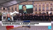 Hommage à Robert Badinter : demande de panthéonisation par E. Macron