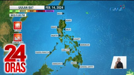 Malaking bahagi ng bansa, unti-unti nang umiinit ang panahon dahil sa paghina ng hanging Amihan | 24 Oras