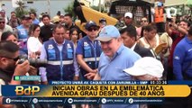 En zonas de alta delincuencia: alcaldes anuncian inicio de obras viales en avenida Grau y Zarumilla