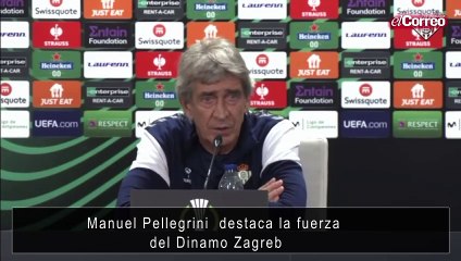 Manuel Pellegrini destaca la fuerza del conjunto croata