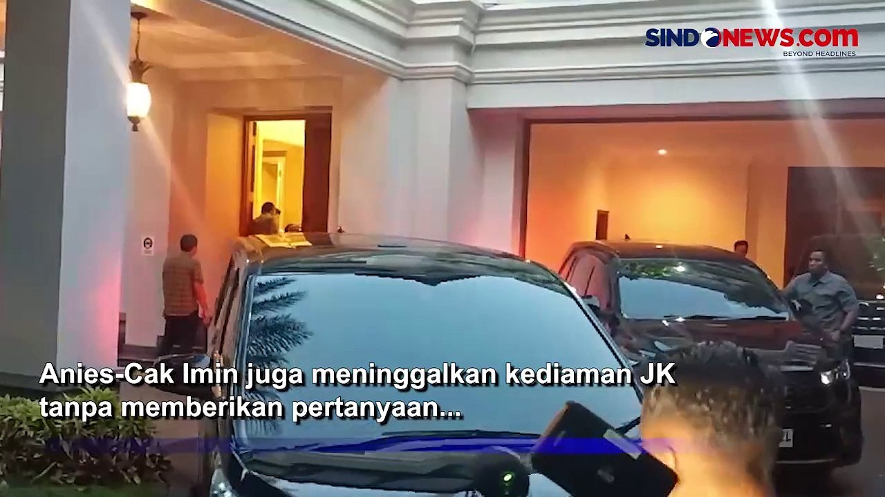 Anies-Muhaimin Datangi Rumah Jusuf Kalla, JK: Timnas Amin Tunggu Hasil Resmi KPU