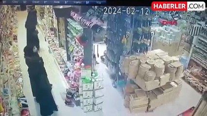 İnegöl'de Züccaciye Dükkanından Hırsızlık Yapan Şüpheli Yakalandı