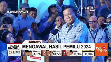 Prabowo Sampaikan Pesan Inspiratif kepada Pendukung di Istora: Kemenangan untuk Rakyat Indonesia 🇮🇩