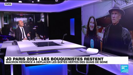 JO Paris 2024 : les bouquinistes restent sur les quais de Seine