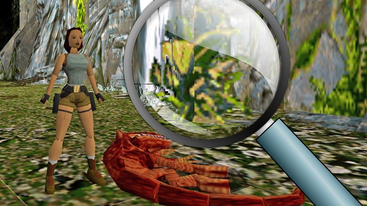 Geheimer 3dfx-Modus: So sieht Tomb Raider Remastered mit Voodoo-Grafik aus