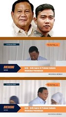 Capres Prabowo Subianto Mencoblos