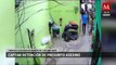 Cámara de seguridad graba detención del presunto asesino de 3 jóvenes en bar Hope en Tabasco