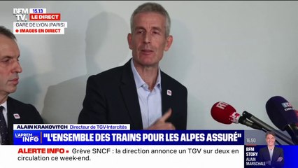 下载视频: TGV Inoui ou Ouigo, Intercités, trains internationaux: les prévisions de la SNCF pour la grève de ce week-end