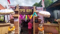 Dekorasi Unik TPS 026 Banjar, Pemilih Dapat Coklat Gratis!