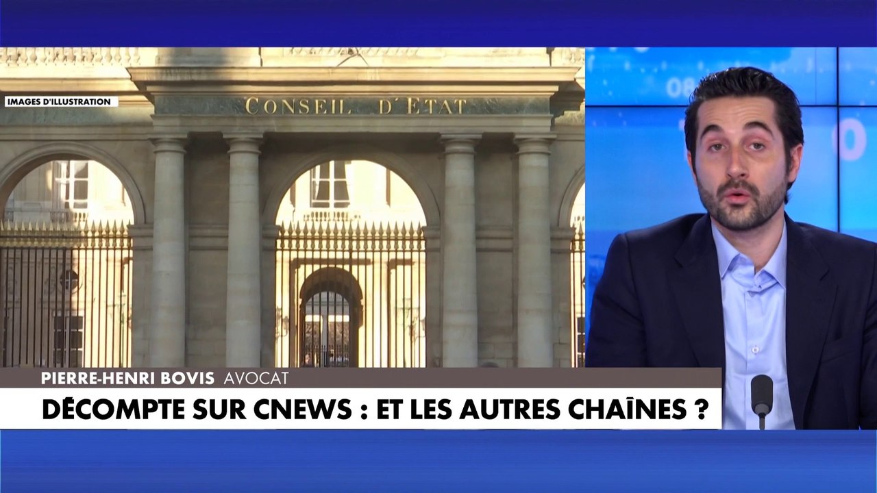 Pierre-Henri Bovis, au sujet de la décision du Conseil d’État sur CNEWS : «On essaie d’interpréter une loi de 1986 avec des lunettes de 2024»