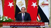 الرئيس السيسي ونظيره التركي يوقعان على اتفاقيات للتعاون المشترك بين مصر وتركيا