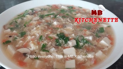 Tofu soup that is fresh and tasty, nutritious and delicious! Let me teach you the tricks.