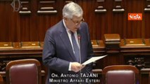 Medio Oriente, Tajani: 