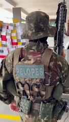 Equipes da PF, BPFron e Exército apreendem embarcação carregada com celulares