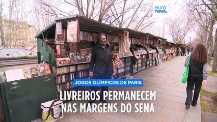 Macron abandona projeto de deslocação das livrarias do cais do Sena
