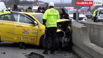 Kuzey Marmara Otoyolu'nda Trafik Kazası: Taksi Şoförü ve Yolcu Ağır Yaralandı