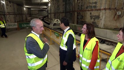 Cuenta atrás para la llegada del metro de Málaga al Civil con el inicio del primer tramo