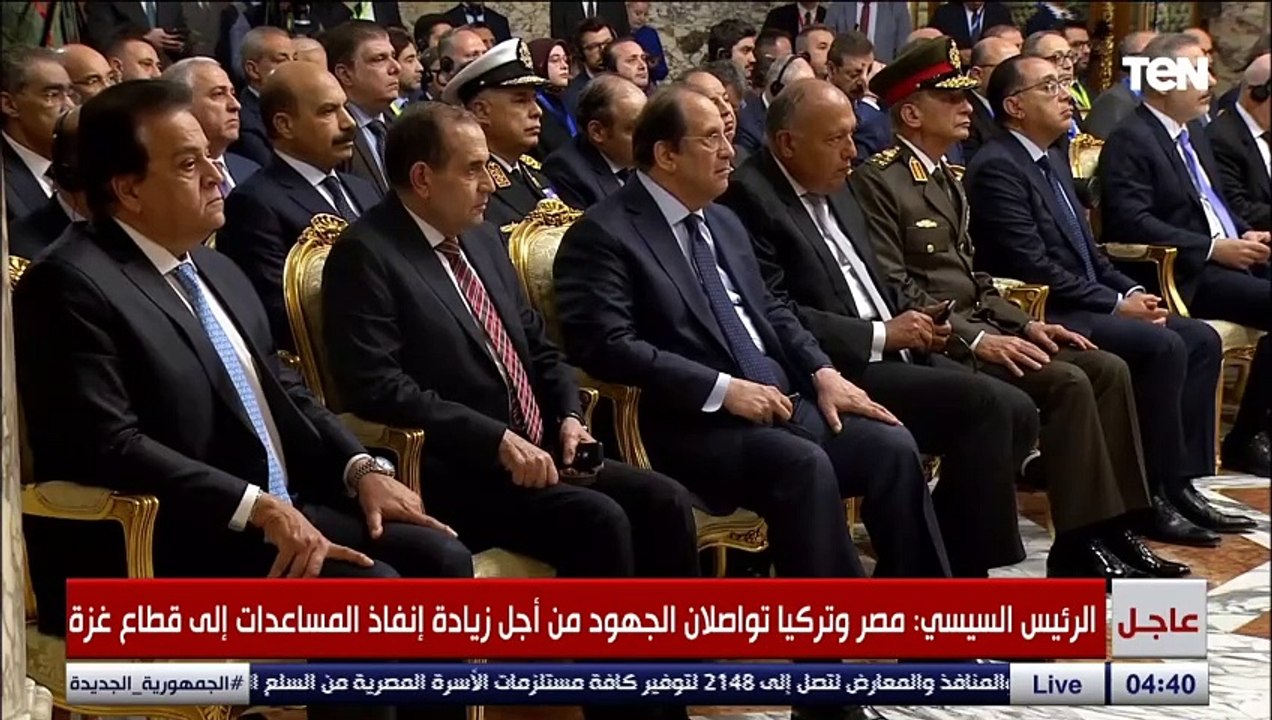 الرئيس السيسي: أتطلع لتلبية دعوة الرئيس أردوغان...