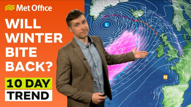 10 Day Trend 14/02/2024 – A messy outlook with some changeable weather - Met Office Weather Forecast