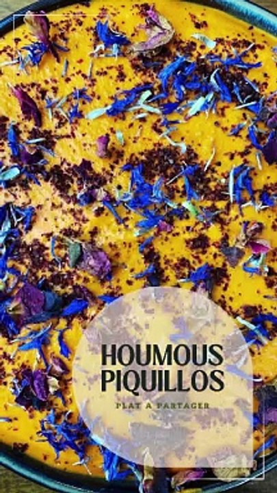 Houmous piquillos l'apéro vegan coquin