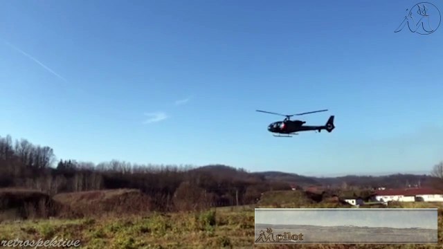 emGAZELA H-45 (SA342) Soko - Djed Mraz vizura5 Mahovljani LQBK Banja Luka 2023