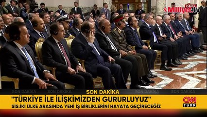 12 yıl sonra yeni sayfa! Cumhurbaşkanı Erdoğan ile Sisi'den son dakika açıklamaları
