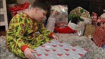 Unwrapping disbelief: Boy unwraps the thrill of PS5 on Christmas