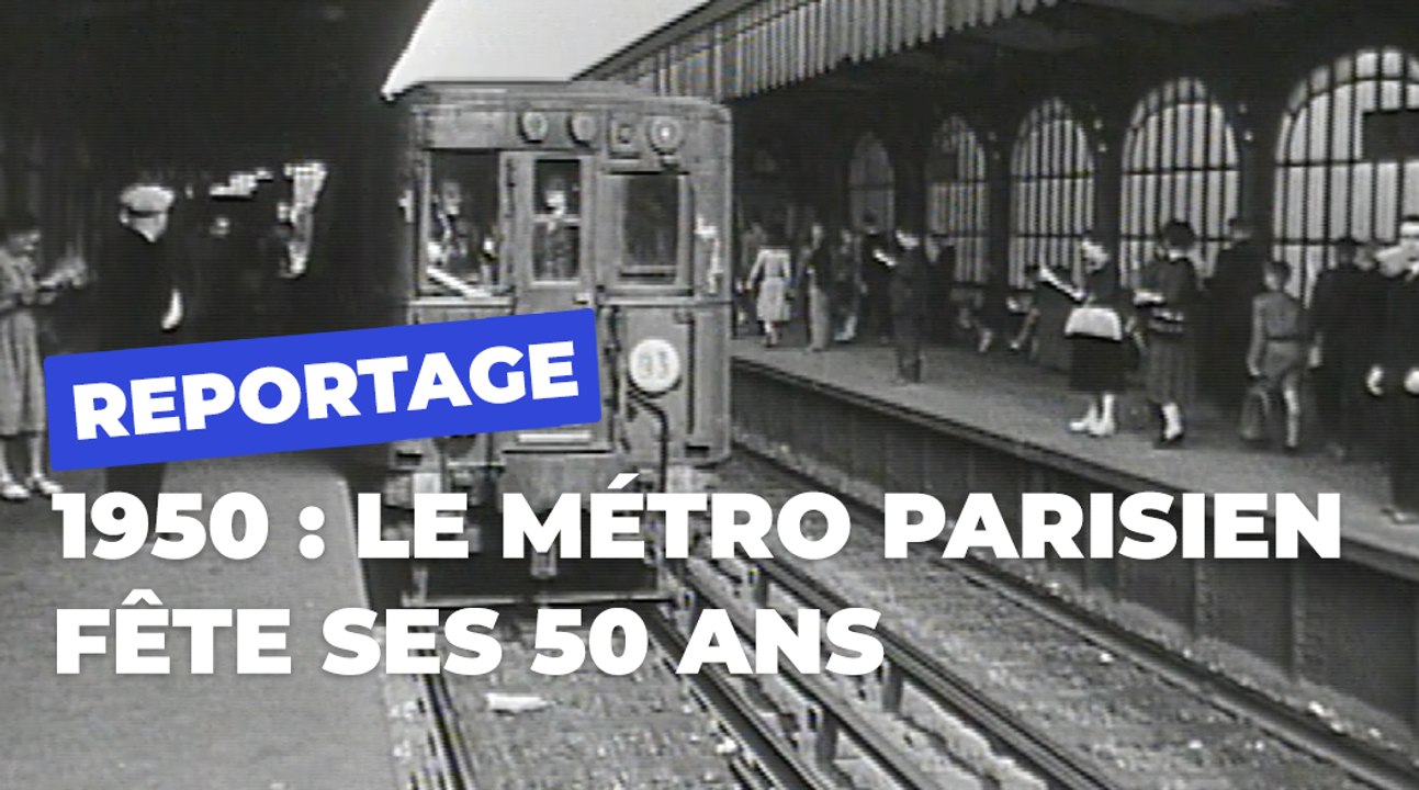 Les 50 ans du métro parisien | Paris en mouvement | Ville de Paris