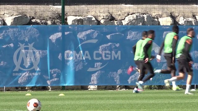 Marseille train ahead of UEFA Europa League knockout stage clash with Shakthar Donetsk