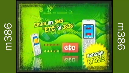 Tandas Comerciales etc...TV - Diciembre 2007 (1/5)