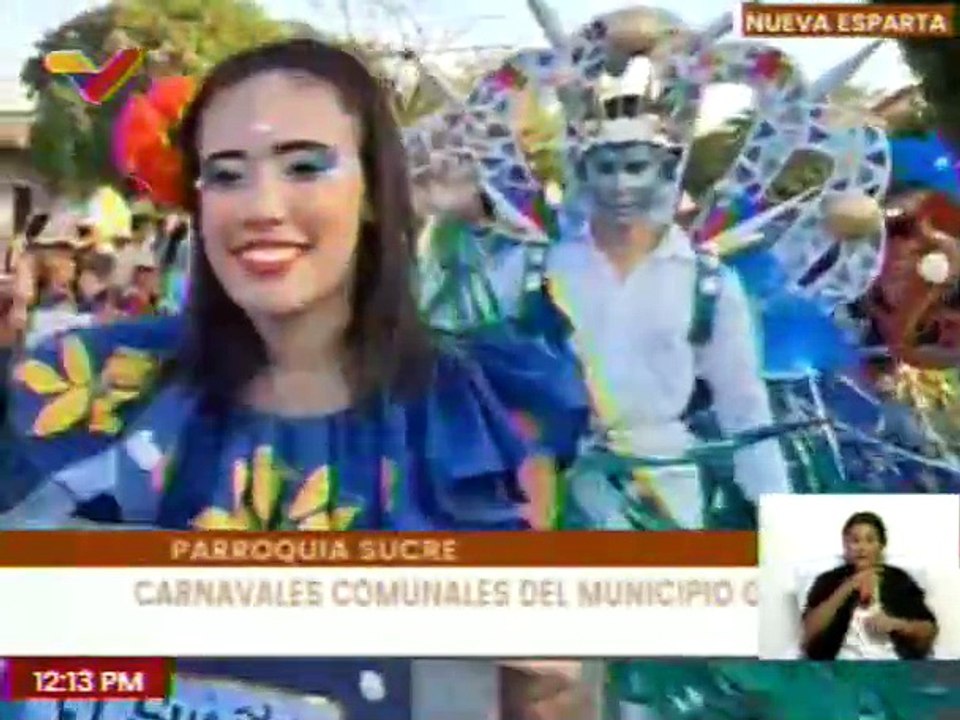Cultores resaltan la identidad nacional en los Carnavales Comunales del mcpio. Gómez