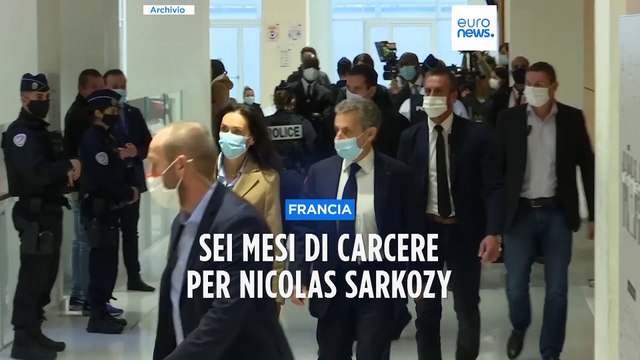 Condanna a sei mesi di carcere per l'ex presidente francese Nicolas Sarkozy per il caso Bygmalion