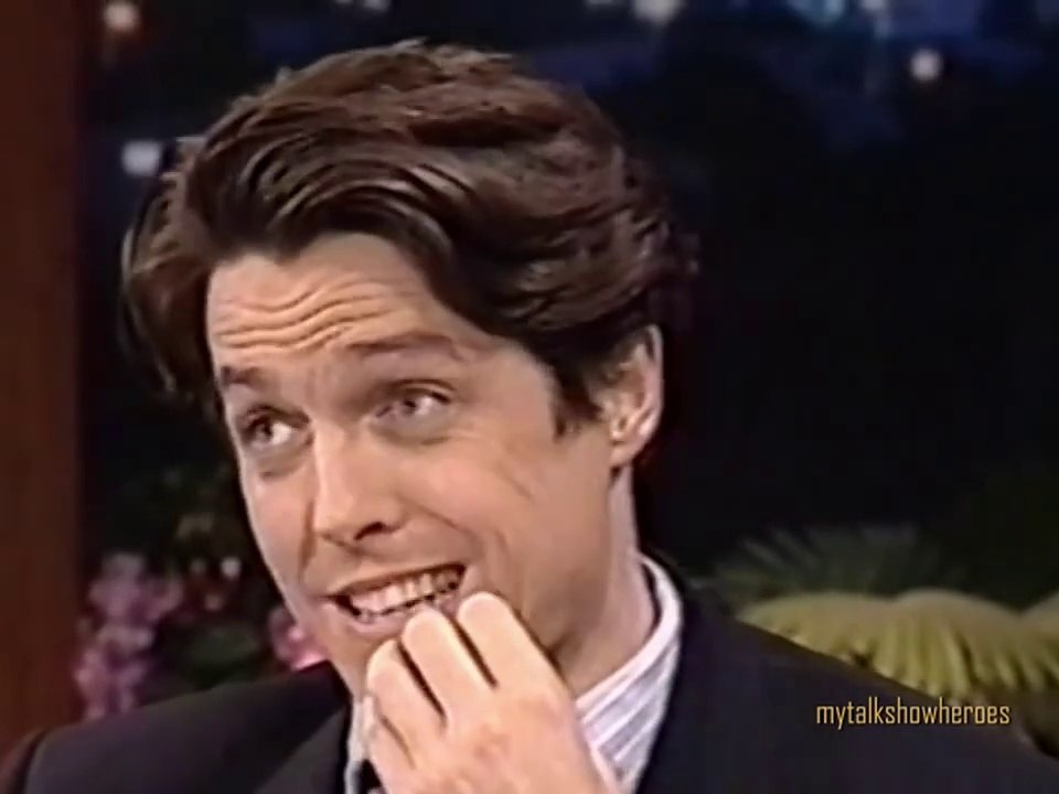 HUGH GRANT interview Jay Leno 1995 Tonight Show