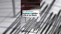 Dos microsismos despiertan a capitalinos el Día de San Valentín