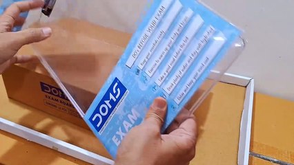 Unboxing and Review of MRP150 DOMS Transparent Exam Pad