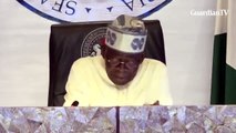 'We are proud of you', Tinubu tells Super Eagles players