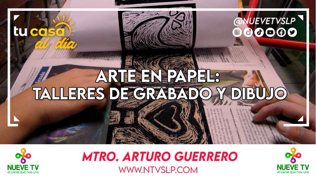 Arte en Papel: Talleres de Grabado y Dibujo