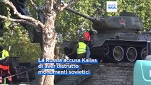 Il commento della prima ministra estone Kallas al mandato d'arresto russo: 