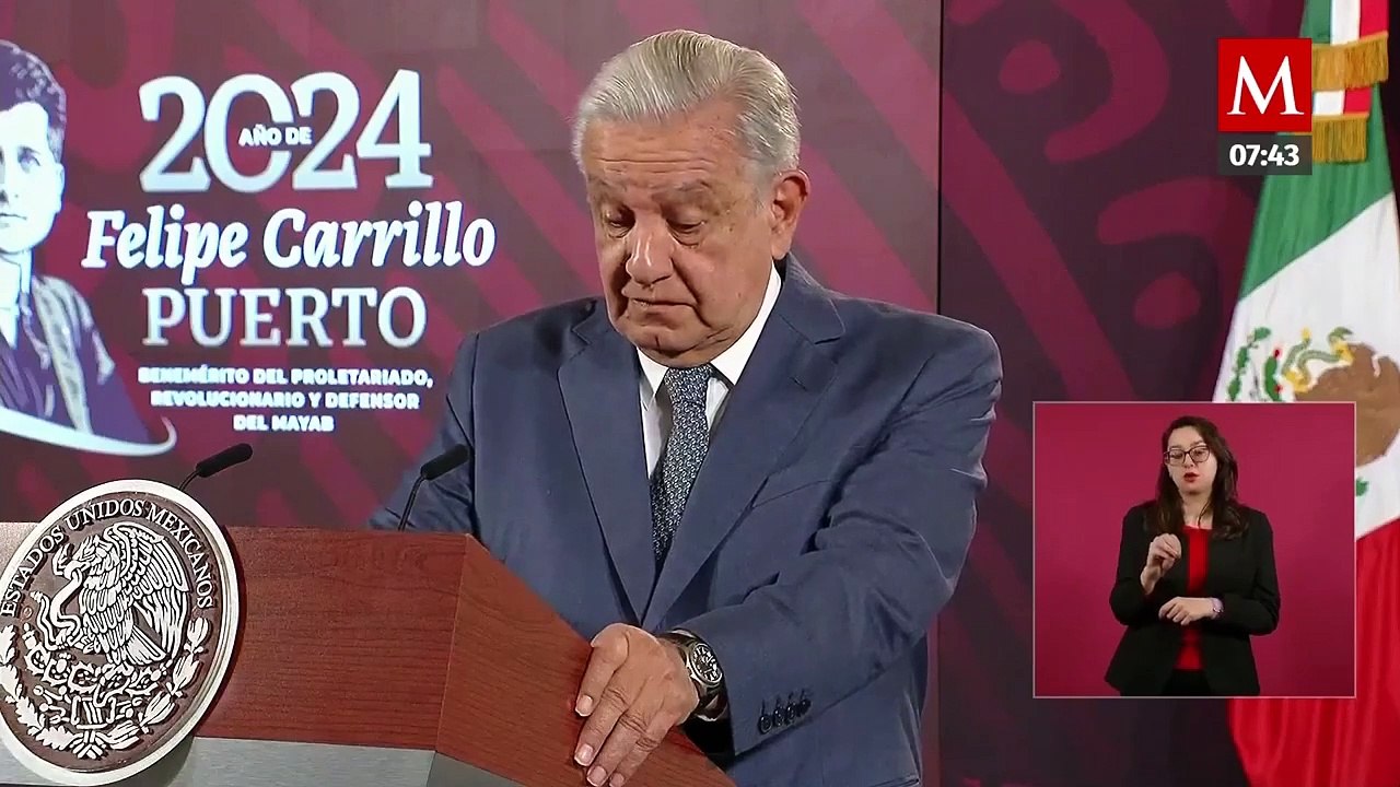 “Ya va mejor, ya va mejor": AMLO asegura que ojo derecho ha mejorado