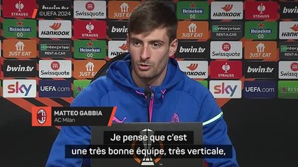 Milan - Gabbia : "Rennes est une très bonne équipe avec des joueurs rapides et dynamiques"