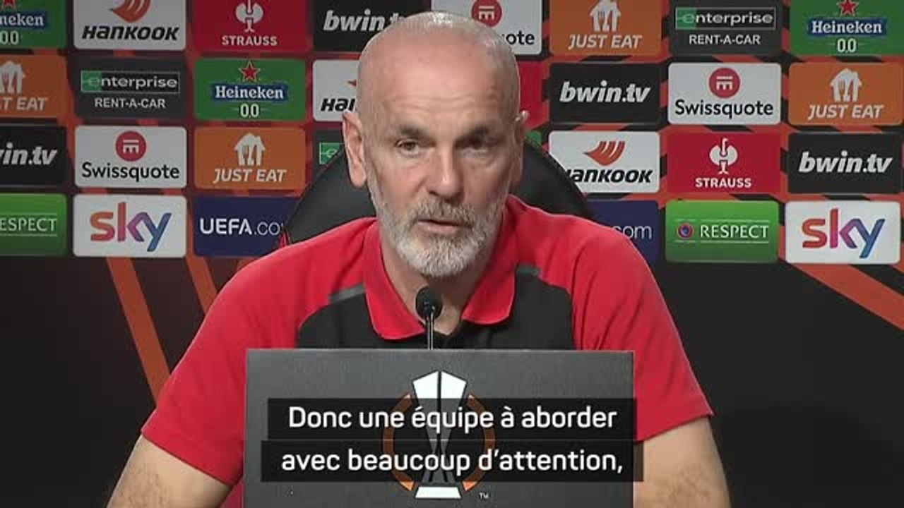 Milan - Pioli : "Aborder Rennes avec beaucoup d...